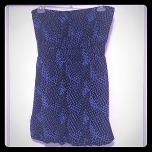 Banana Republic Bubble Hem Tube Mini Dress